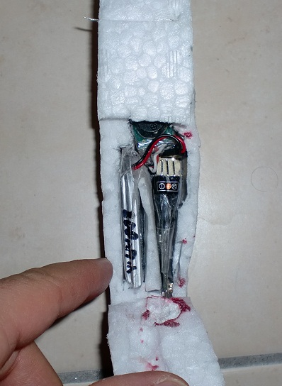 Equipement radio en place