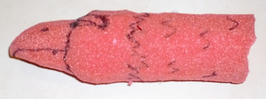 Ogive en forme d'oiseau