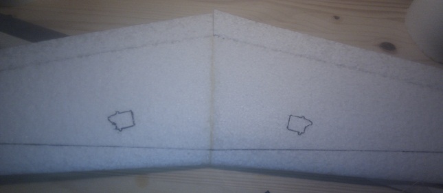 Emplacement des servos