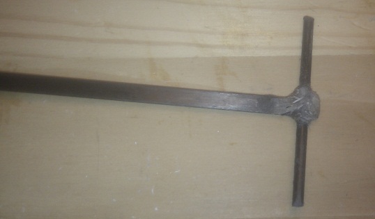 longeron et téton solidarisé à l'époxy