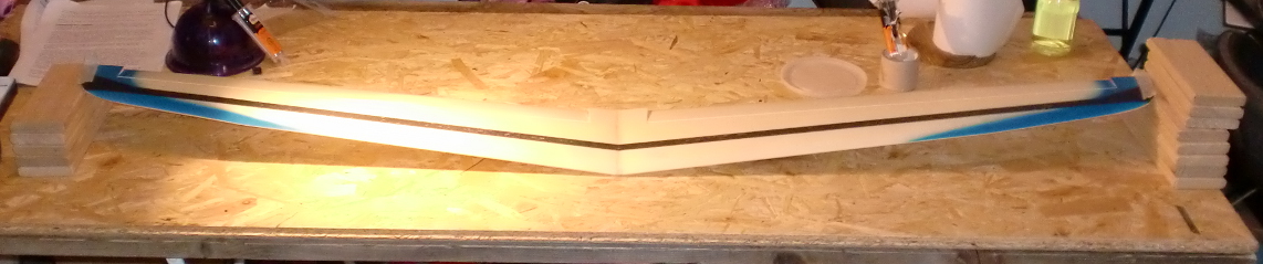 Mise sur cale pendant la polymérisation