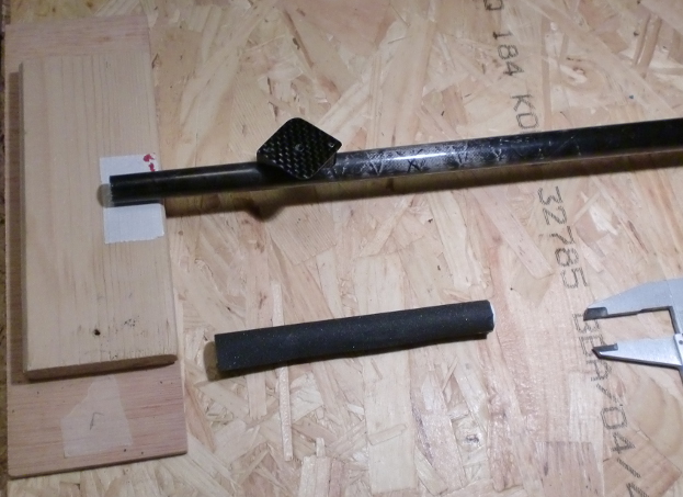 Le fuselage est calé