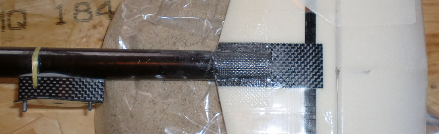 Renfort de dérive en fibre de verre + cyano fluide