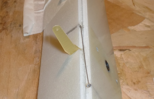 Guignol de profondeur en place