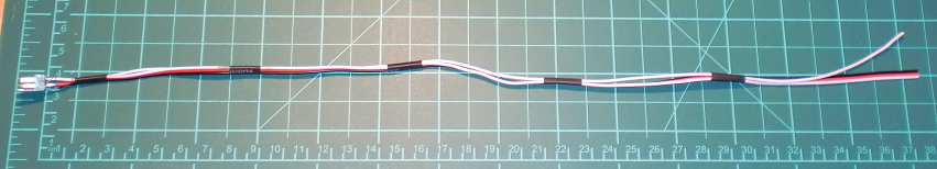 Fil de connection récepteur / aile
