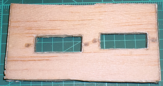 Platine servo (verso)