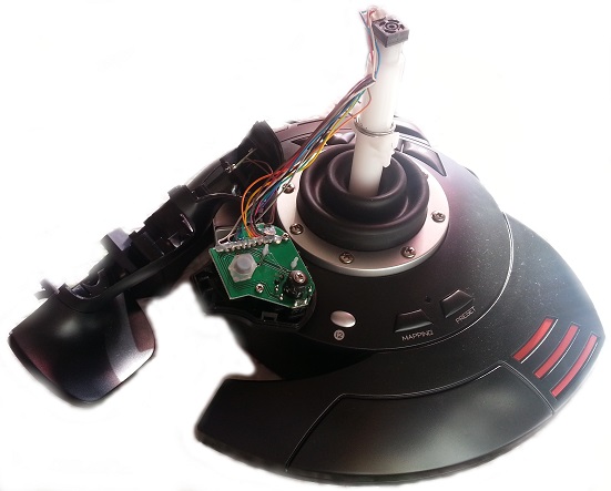 Joystick démonté