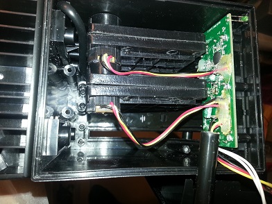 Throttle Quadrant démonté