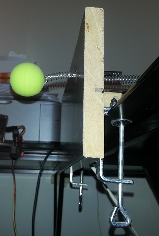 Poignée de largage - vue de côté