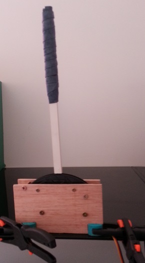 Manche d'aérofrein vu de côté